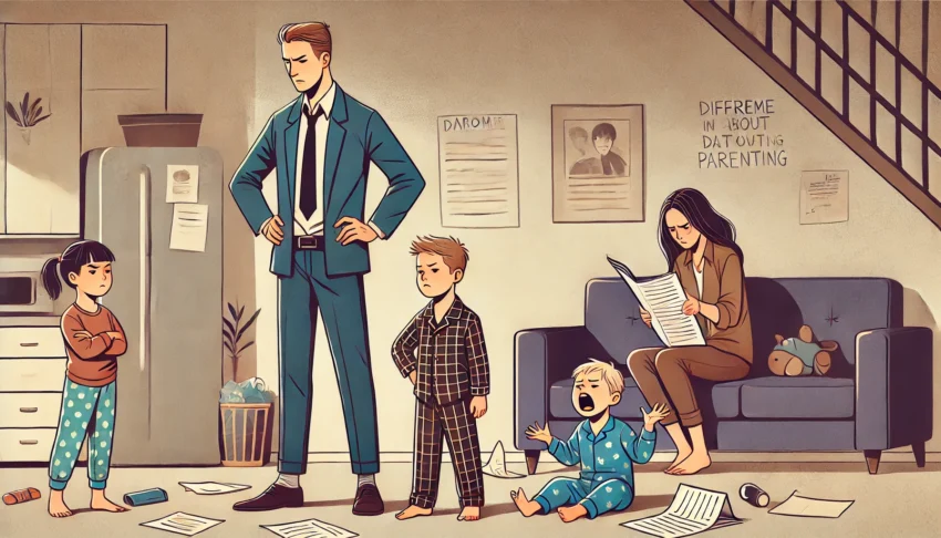 Mom doing what she does best - nothing.